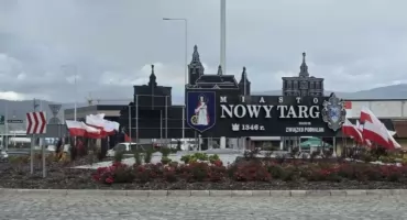 Rondo w Nowym Targu upamiętnia Związek Podhalan - uroczyste nadanie imienia