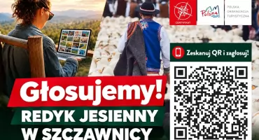 Szczawnica walczy o głosy całej Polski. Redyk Jesienny reprezentuje Małopolskę