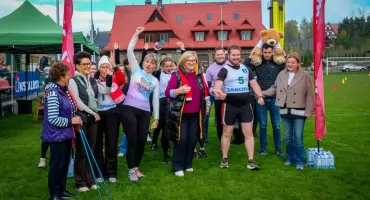 Poronin biegnie dla Andrzejka. Każde okrążenie to kolejna pomoc w leczeniu