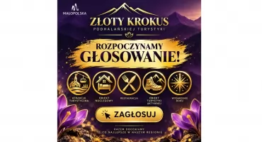 Kto zdobędzie Złotego Krokusa? Trwa głosowanie na najlepszych w podhalańskiej turystyce!